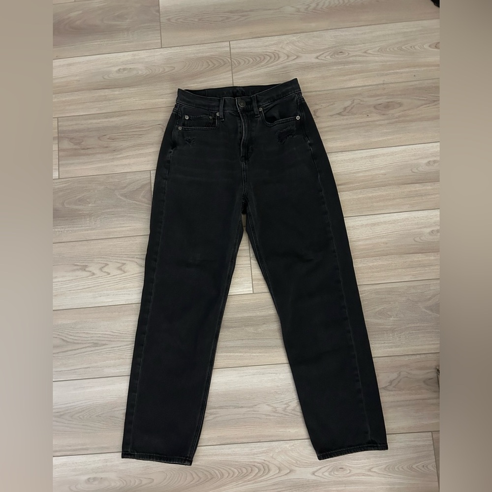 American Eagle Outfitters Black Boyfriend Jeans